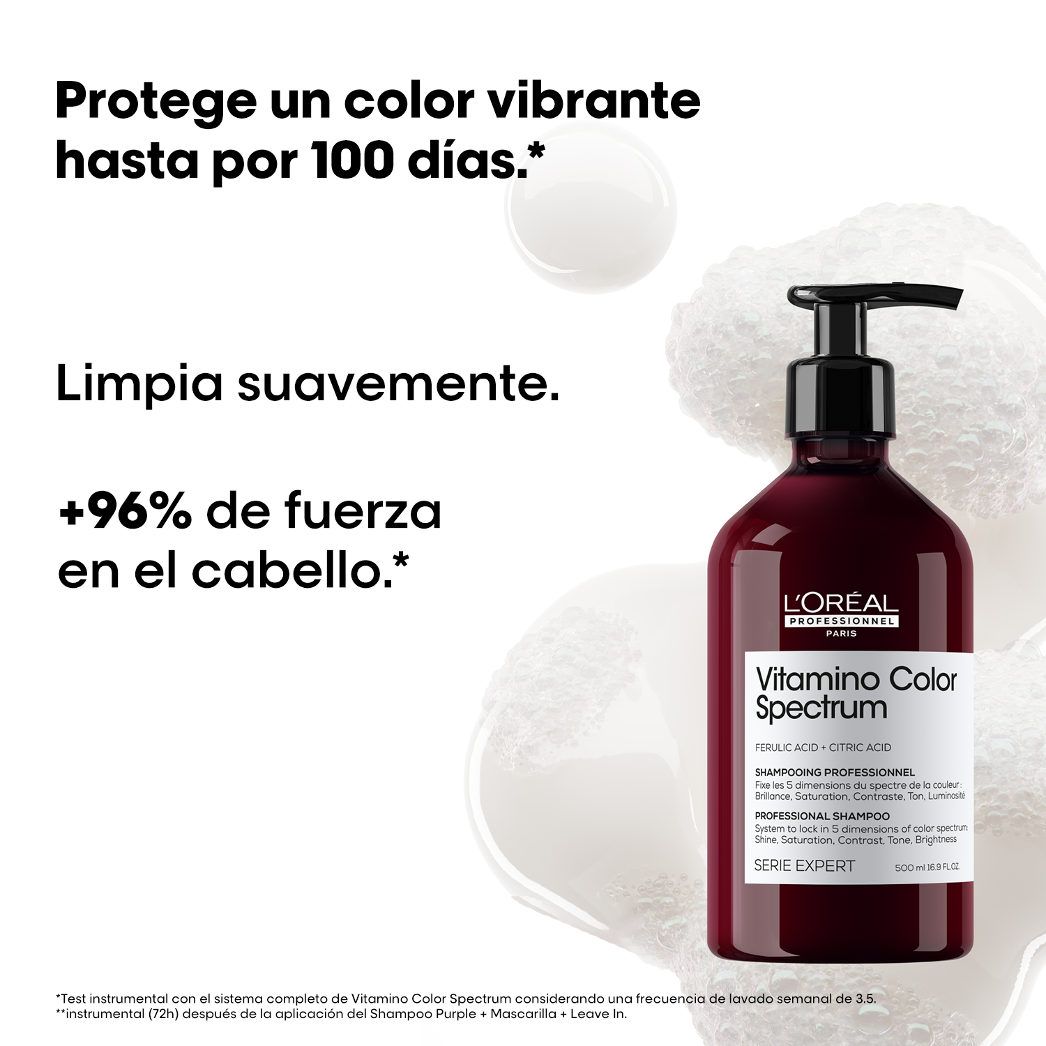 L'OREAL PROFESSIONNEL SE VITAMINO COLOR SPECTRUM SHAMPOO (SHAMPOO NEUTRALIZADOR PARA CABELLO TEÑIDO)